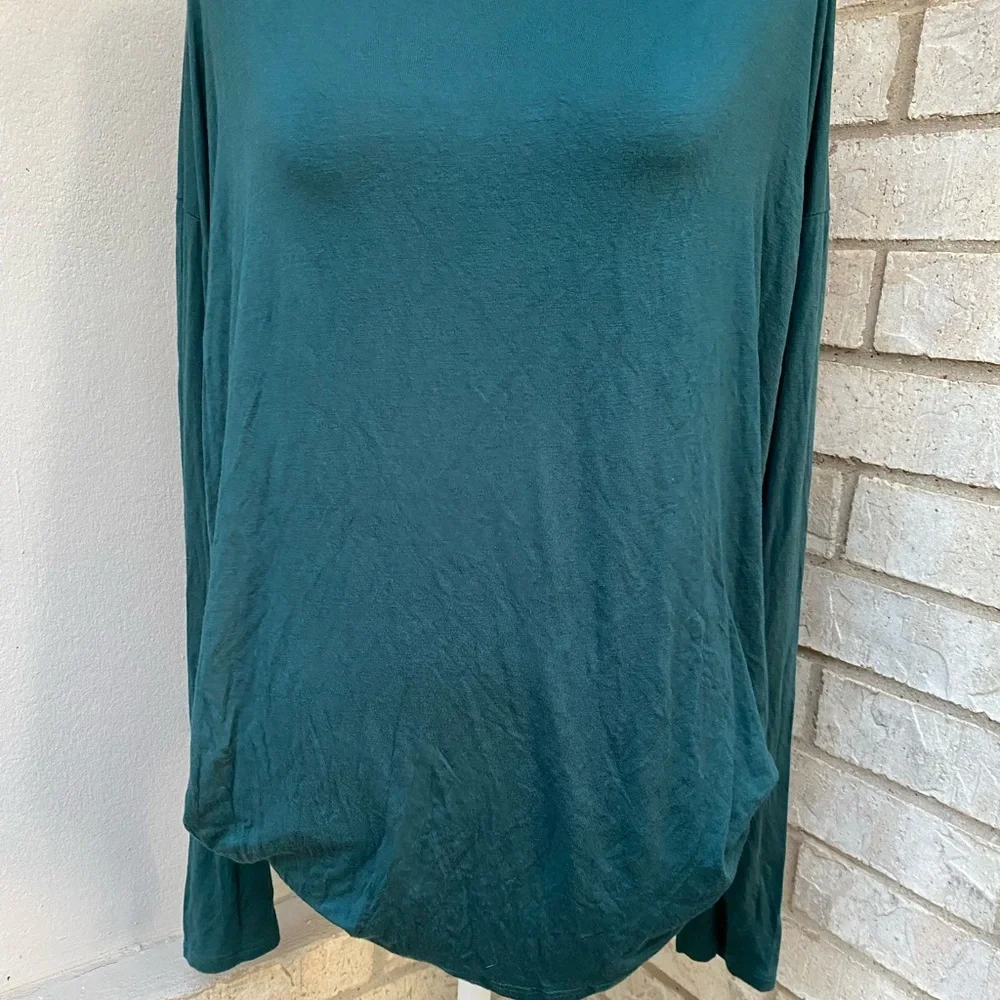 Miami Dark Green Long Sleeve Top